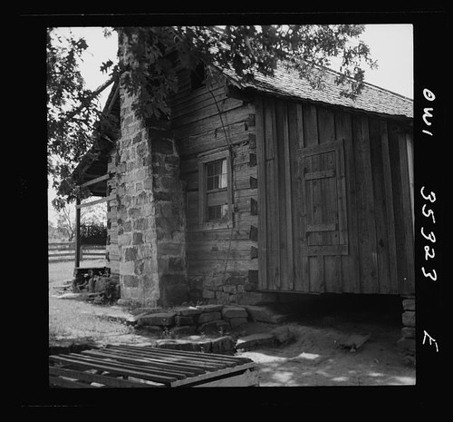 Photo 1930s rustic log - photo:1930s, cabin