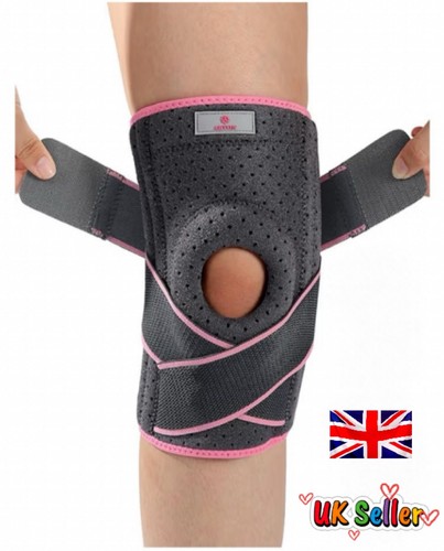 Knee brace support pink acl - knee,