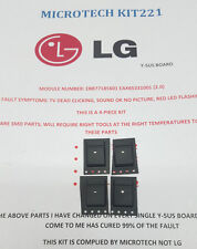 EBR77185601 EAX65331001 60' PLASMA LG Y SUS REPAIR KIT READ ADVERT