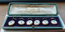 Vintage 6 x Gilt Dress Buttons