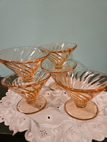 Rosaline swirl pink depression - rosaline,