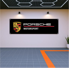 Porsche Motorsport Flag Banner
