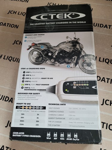 Ctek 12v 0 8a - 0.8a, smart