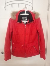 Women Descente Ski Red Jacket