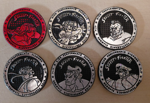 Street fighters pog slammer - pog,