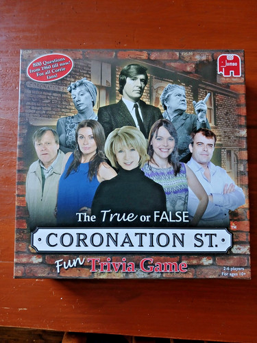 Coronation street trivia game - street,