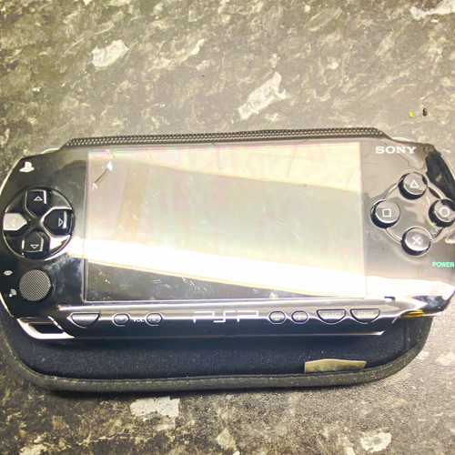 Sony psp 2000 black handheld - black,