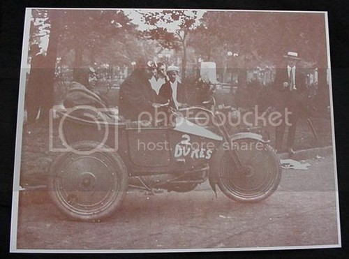 Motorcycle with side car - , 2