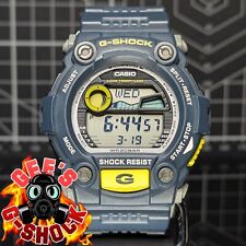 Casio G-Shock G-7900 Blue Yellow Grey White G-Rescue Tide Graph Moon Data 2009