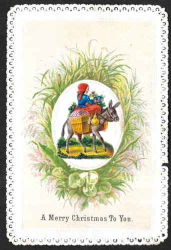 Victorian embossed christmas - victorian,