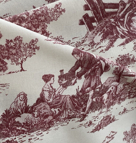 Toile jouy printed - toile,