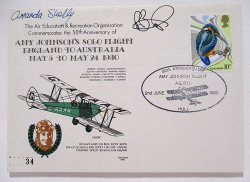Amy johnson solo flight - amy,