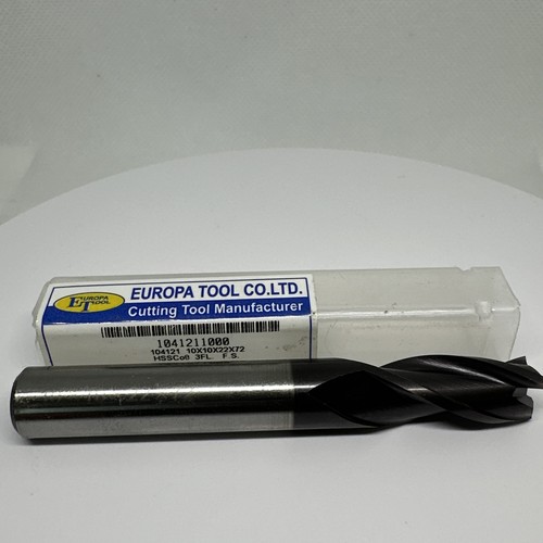 Europa 10mm 3flute end mill - 10mm,