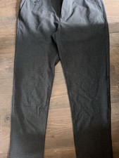 Men's Grey Tapered Wool