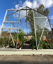 Halls Aluminium/ Glass 10X6 Greenhouse - Dual Vents/ Sliding Door - GREAT COND!!