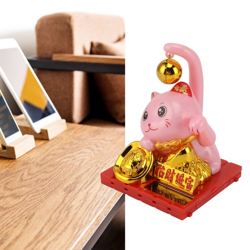 Home desktop bell lucky cat - home,