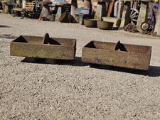 Antique pair cast - pair, pig