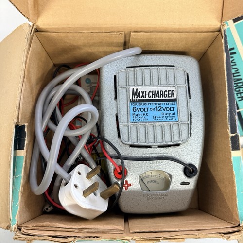 Vintage wipac maxi charger - wipac, 6v