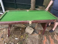 Riley 6ft X 3ft Snooker Table - Needs Restoring