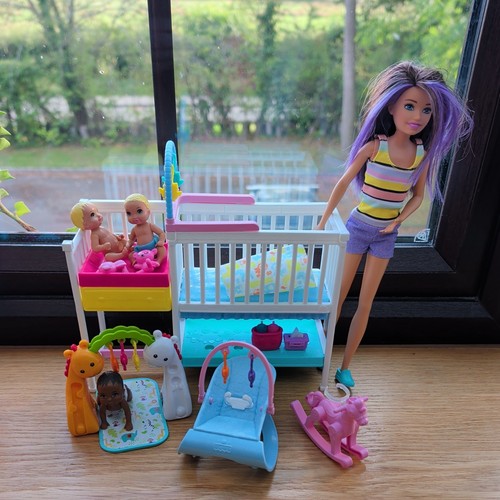 Barbie nursery playset with - playset,