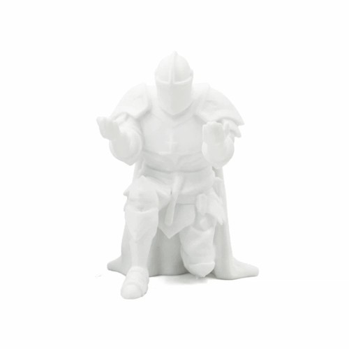 Decorations printing knight - 3d,