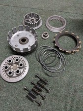 Yamaha RD 250 D/ E RD250LC Complete Clutch Assembly Good  EBC Friction plates