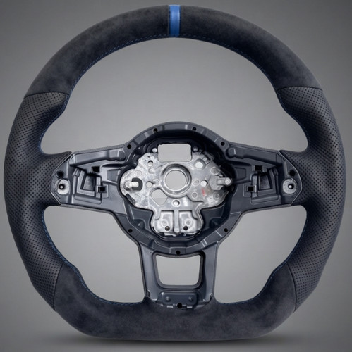 Alcantara perforated steering - perforated,
