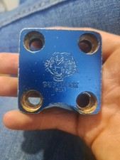 TUF Neck  Candy Blue Handle Bar Cover Very Rare Mint Condition