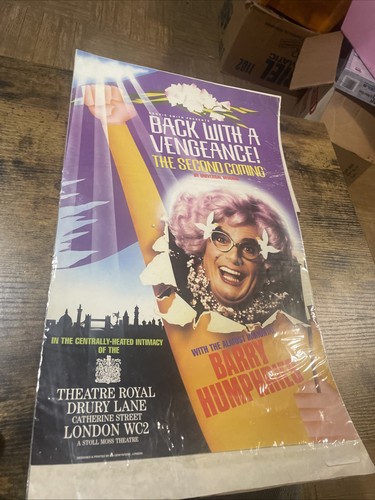 Barry humphries theatre - barry, poster