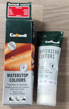 Collonil Waterstop Red 418 Polish for Smooth Leather shoes boots bags new 