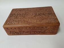 Hand-Carved Sheesham Wood