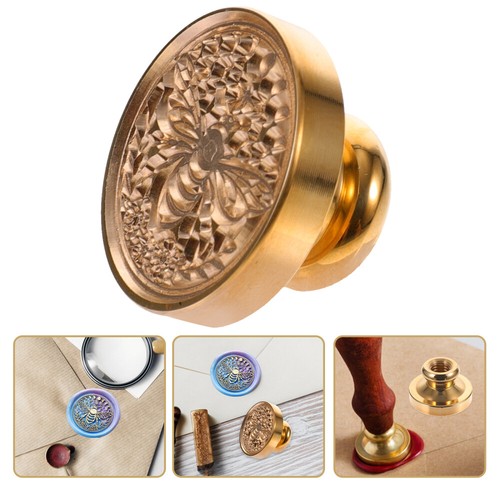 Bee wax seal stamp kit - bee,