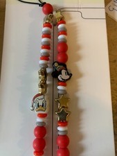 NEW Disney MICKEY MOUSE & DONALD DUCK Phone Strap/Bag Charm/Keyring