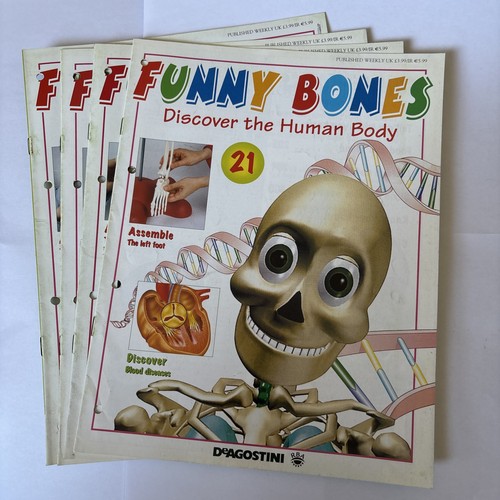 Deagostini funny bones issues - deagostini,