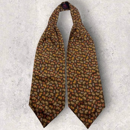 Etro silk ascot cravat italy - cravat,