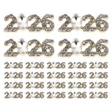  40pcs 2026 Glitter Nail