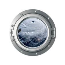  3 D Window Wall Sticker Removable Stickers Living Room Aircraft Decor