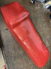 Lambretta squareback seat metallic red GP LI TV SX custom special