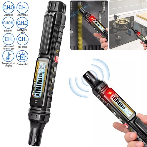 Combustible gas detector with - gas,