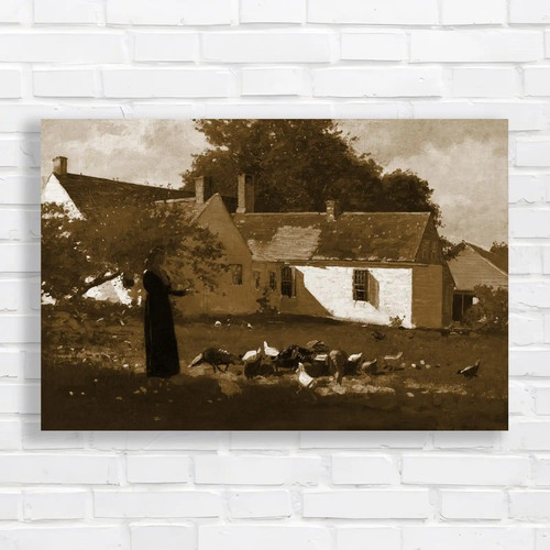 Country farm cottage sepia - country,