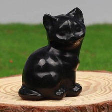 Crystal Cat Figurines –