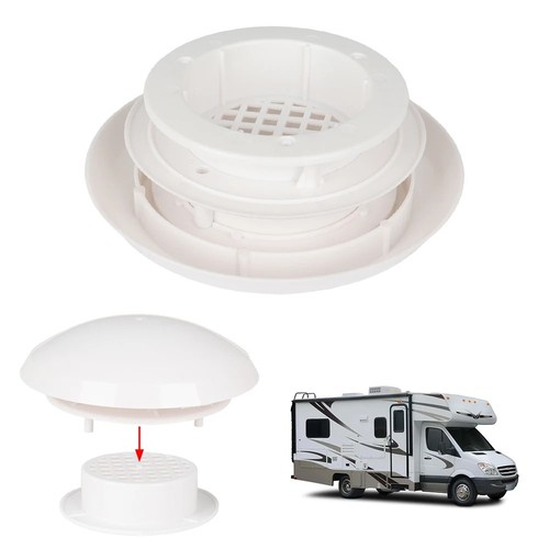White plastic circular - white,