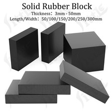 Solid Rubber Block Thick