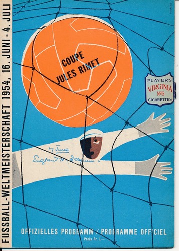 World cup 1954 - cup, in
