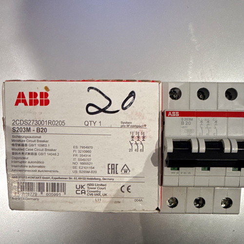 Abb s203m b20 miniature - s203m-b20,