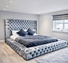 Crushed Velvet Ambassador Bed