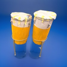 Natural Conga Drum Set With