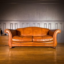 Leather 3 Seater Laura Ashley