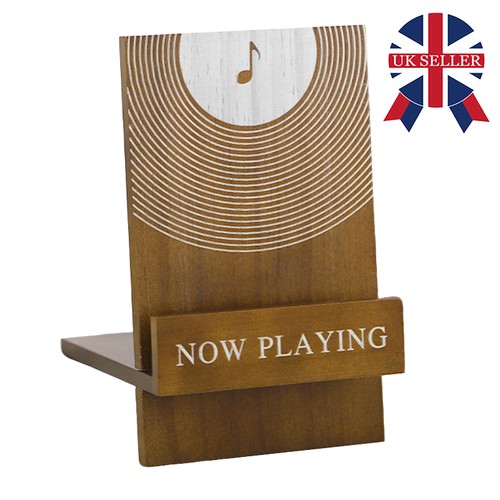 Vinyl music record wooden - lp,