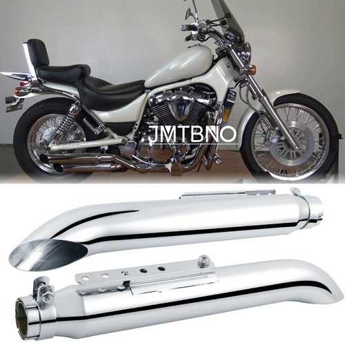 2pcs long exhaust muffler - long,